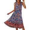 3155-floral Blue