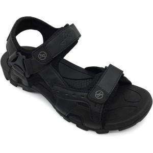 FUNKYMONKEY Men’s Athletic Sport Sandals Open Toe Trail Outdoor Shoes (10 D(M) US, Balck)