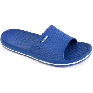 FUNKYMONKEY Mens Bathroom Shower Slippers Indoor Home Beach Non Slip Sandal(Royal Blue/Mb)