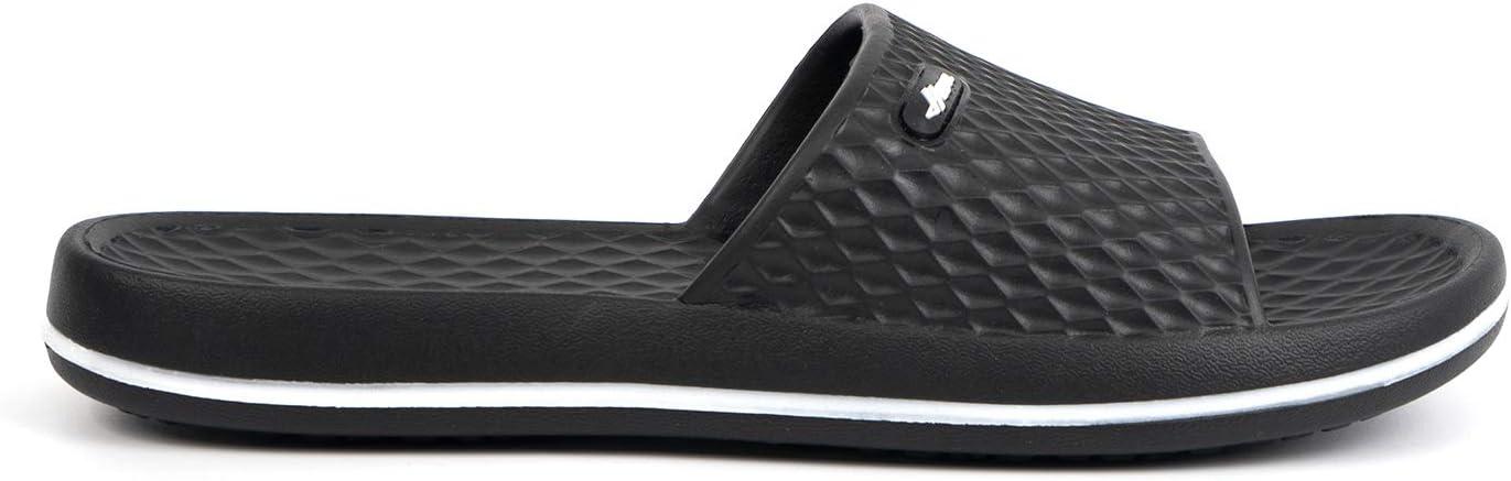 image:imageFUNKYMONKEY Womens Bathroom Shower Slippers Indoor Home Beach Non Slip SandalBlackFmb