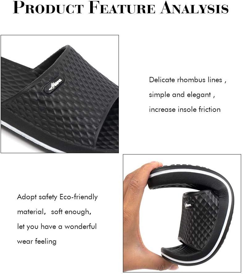 image:imageFUNKYMONKEY Womens Bathroom Shower Slippers Indoor Home Beach Non Slip SandalBlackFmb