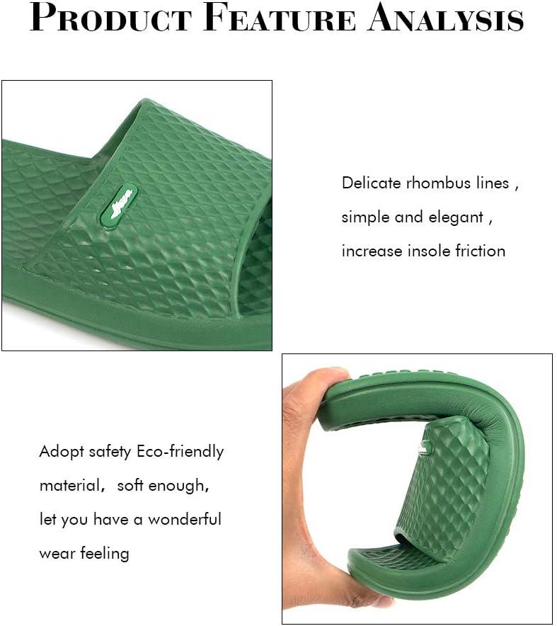 image:imageFUNKYMONKEY Womens Bathroom Shower Slippers Indoor Home Beach Non Slip SandalFruit Green