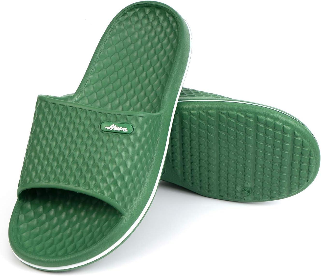 image:imageFUNKYMONKEY Womens Bathroom Shower Slippers Indoor Home Beach Non Slip SandalFruit GreenFmb
