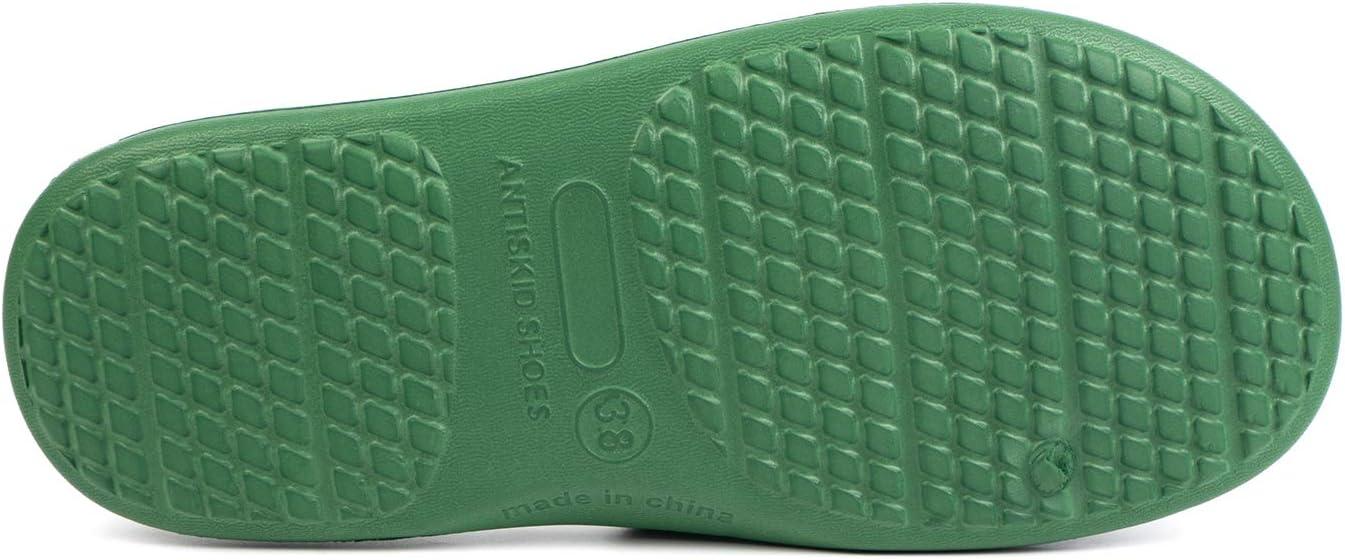 image:imageFUNKYMONKEY Womens Bathroom Shower Slippers Indoor Home Beach Non Slip SandalFruit GreenFmb