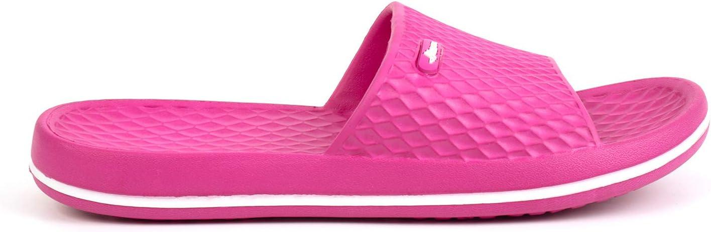 image:imageFUNKYMONKEY Womens Bathroom Shower Slippers Indoor Home Beach Non Slip SandalFuxiaFmb