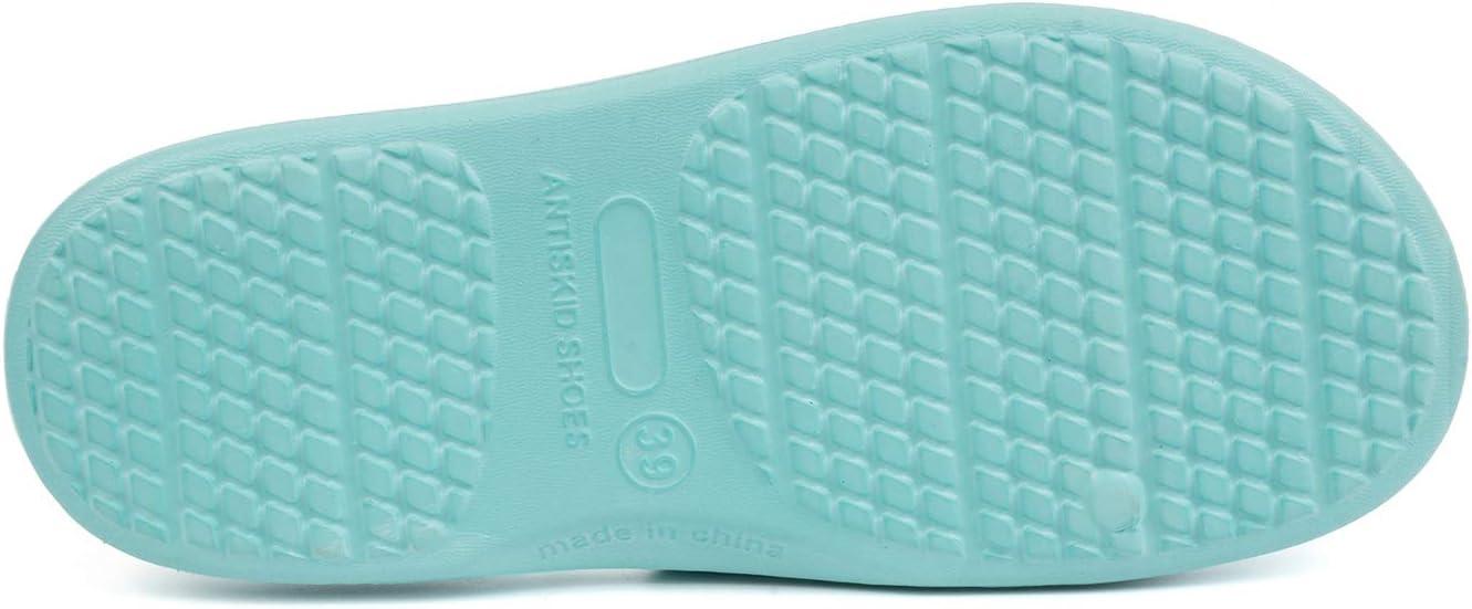 image:imageFUNKYMONKEY Womens Bathroom Shower Slippers Indoor Home Beach Non Slip SandalLt BlueFmb