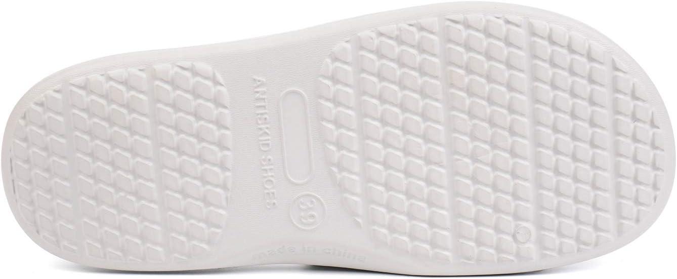 image:imageFUNKYMONKEY Womens Bathroom Shower Slippers Indoor Home Beach Non Slip SandalLt GreyFmb