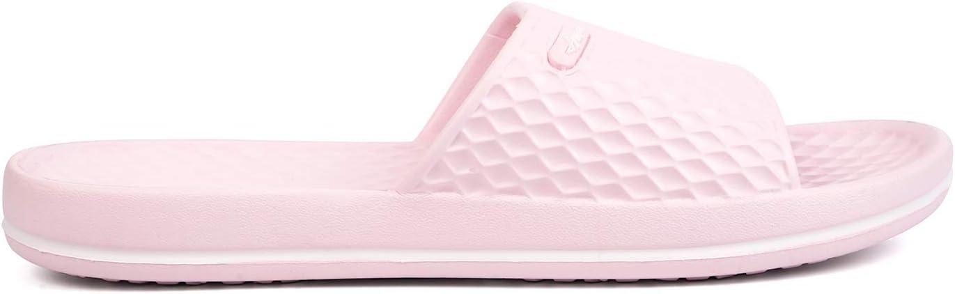 image:imageFUNKYMONKEY Womens Bathroom Shower Slippers Indoor Home Beach Non Slip SandalLt PinkFmb