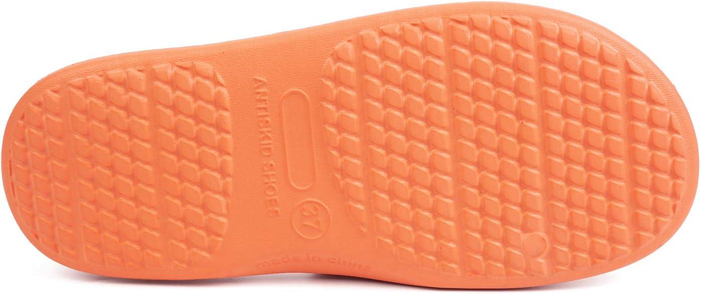 image:imageFUNKYMONKEY Womens Bathroom Shower Slippers Indoor Home Beach Non Slip SandalOrangeFmb