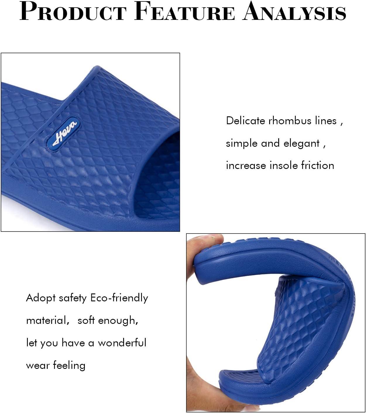 image:imageFUNKYMONKEY Womens Bathroom Shower Slippers Indoor Home Beach Non Slip SandalRoyal Blue