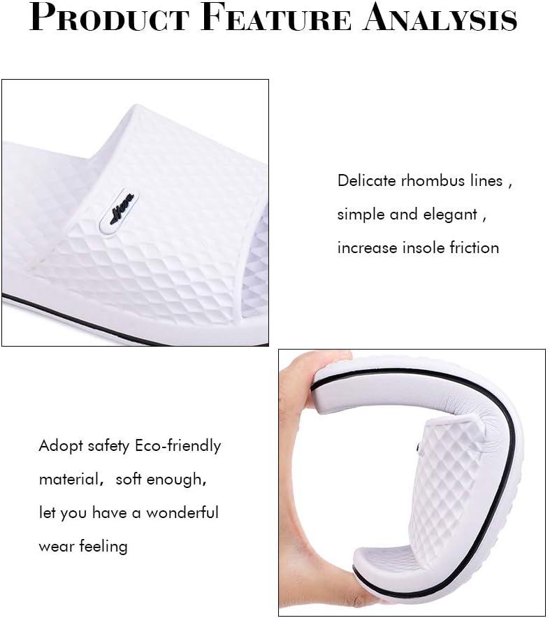 image:imageFUNKYMONKEY Womens Bathroom Shower Slippers Indoor Home Beach Non Slip SandalWhiteFmb